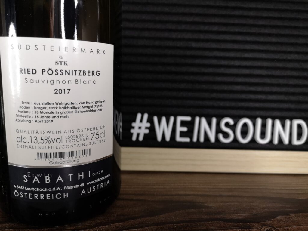 Sauvignon Blanc - Ried Pössnitzberg